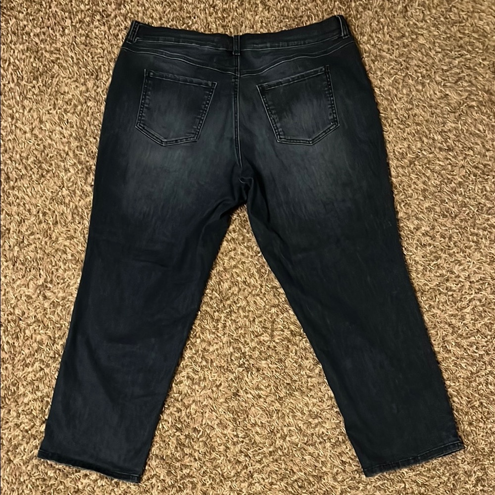 Terra & Sky Blue Straight Leg Jeans - Picture 4 of 4